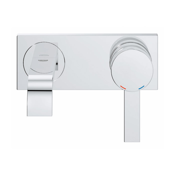 GROHE Allure Wall Mounted Faucet Singlehandle Bathroom Faucet Wayfair